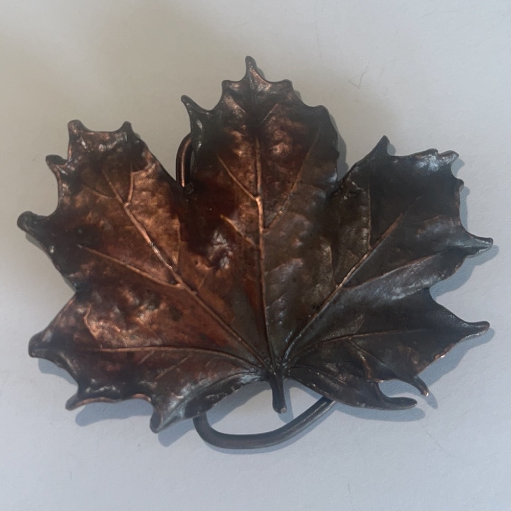 Vintage Maple Leaf buckle